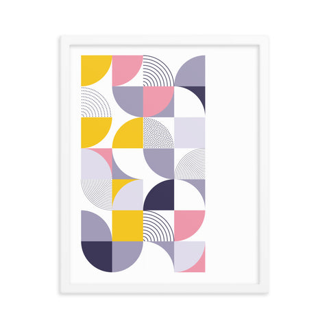 PolyType - 2 - Framed Print