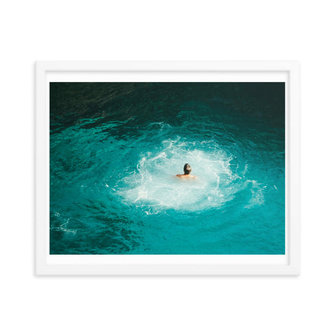 Dip - Framed Print