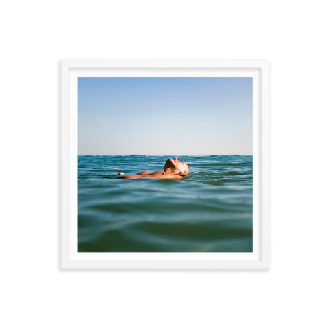 In the Water - Framed Print