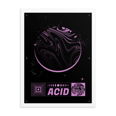 Acid - 2 - Framed Print