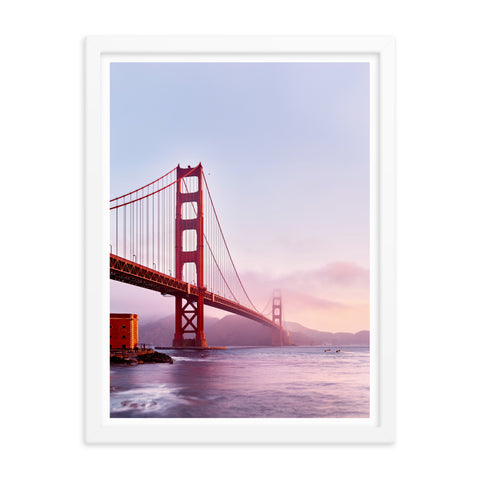 Golden Gate - 1 - Framed Print