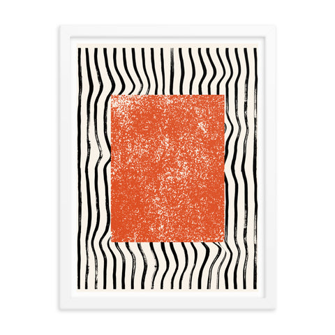 Ink Block - 1 - Framed Print