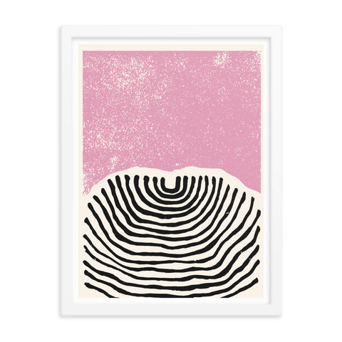 Ink Block - 3 - Framed Print