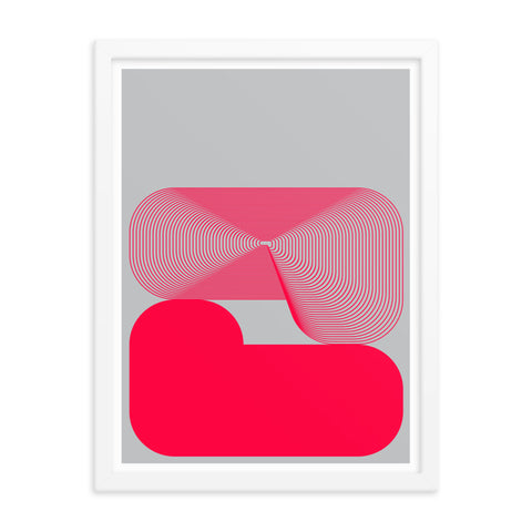 Massive Type - 3 - Framed Print