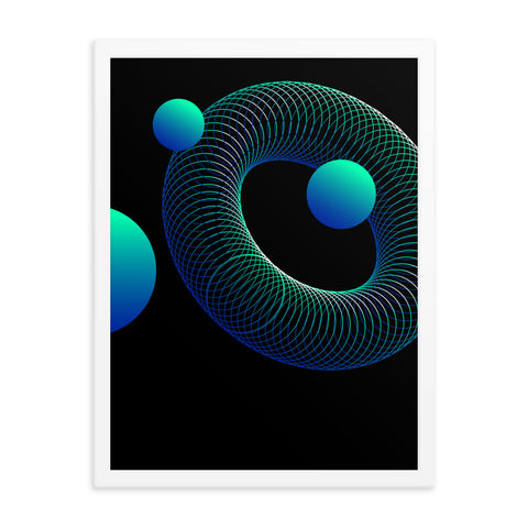 Physica - 3 - Framed Print