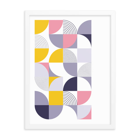 PolyType - 2 - Framed Print