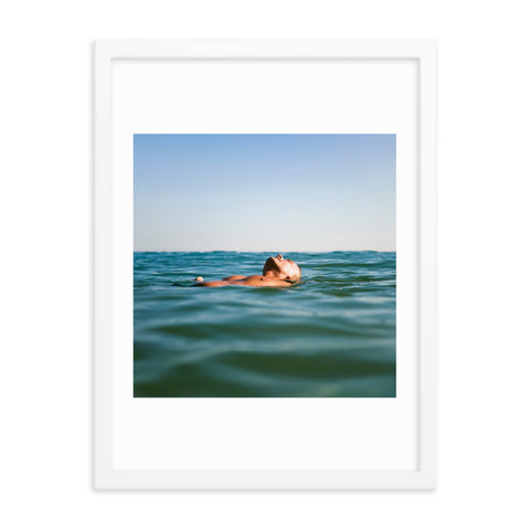 In the Water - Framed Print