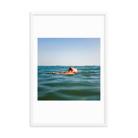 In the Water - Framed Print