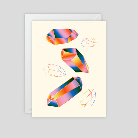 Gems - Greeting Card