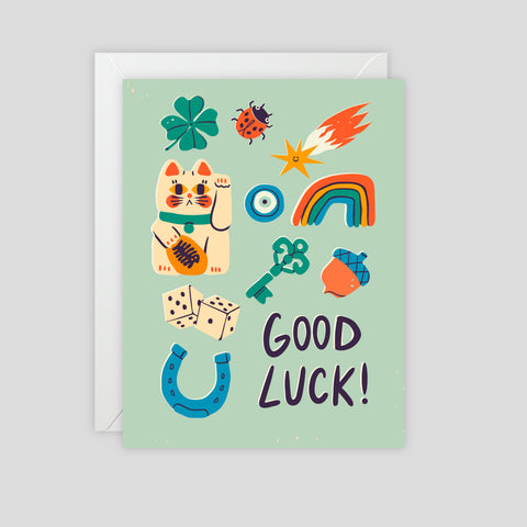 Good Luck! - Greeting Card