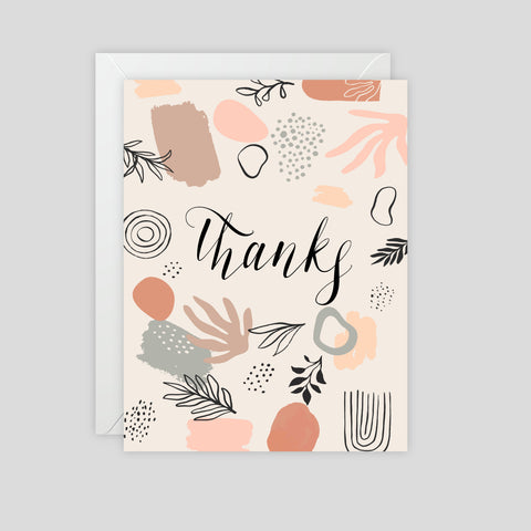 Thanks (Autumn / Fall) - Greeting Card