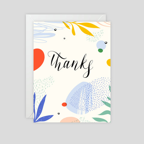 Thanks (Spring) - Greeting Card